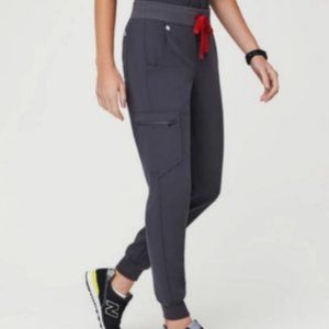FIGS Charcoal Zamora Jogger Scrub Pants Size Medium